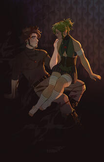 Comets Of Many Names - @X0mbi3s: Glen and Nemir