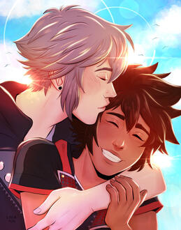 @SirLadySketch - Kingdom Hearts Soriku