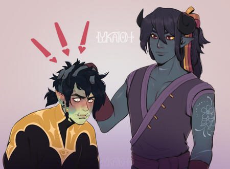 Skraps and Morrin (@paichi_art)