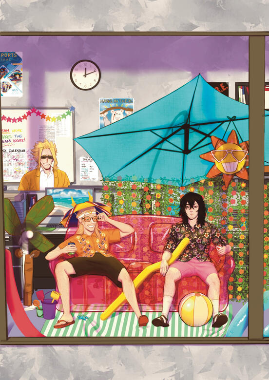 Wish You We’re Here - an MHA travel zine