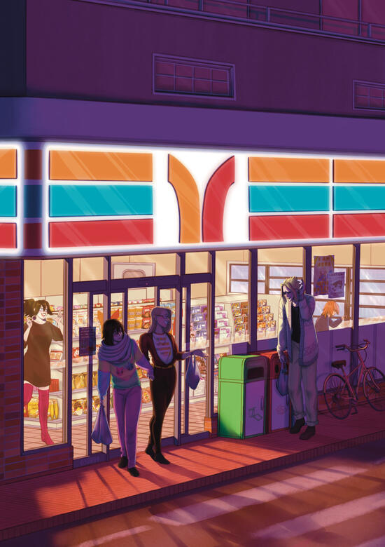 Sabbatical [front cover], the digital add on to the Staycation zine